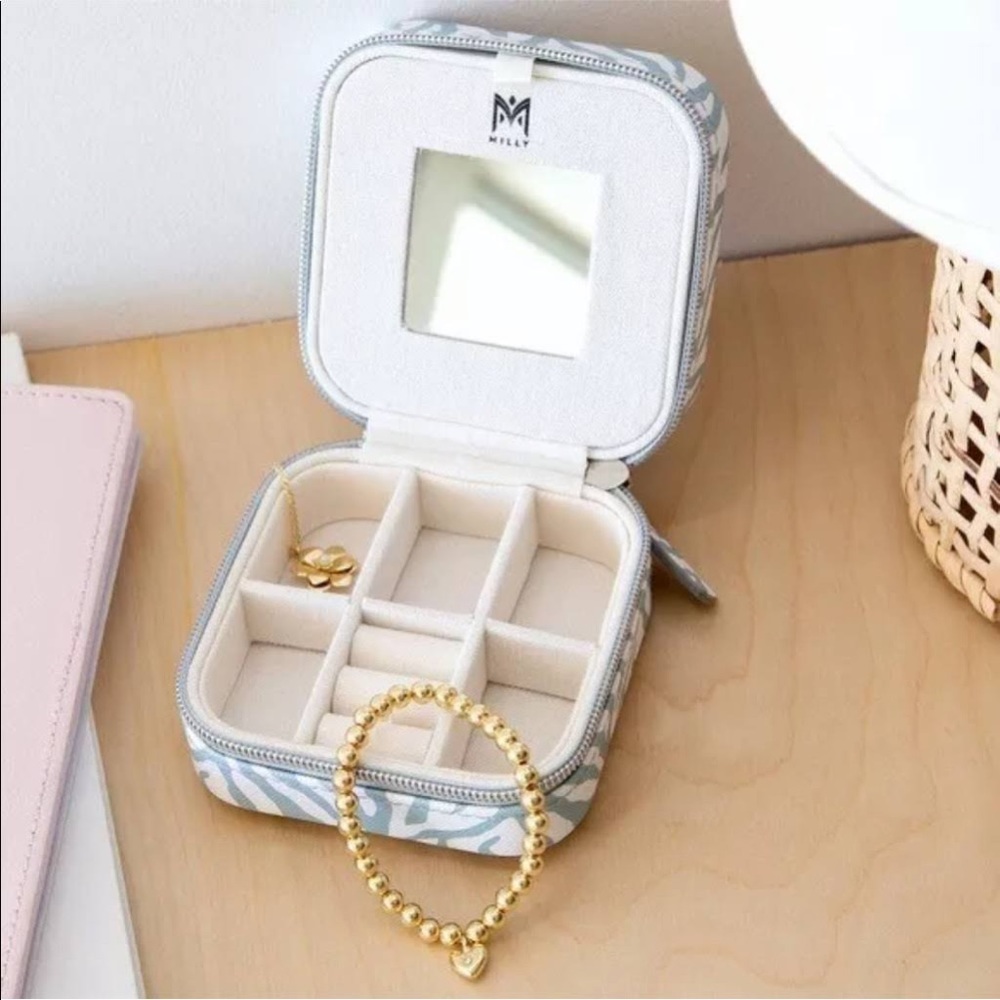 NWT Milly Traveling Jewelry Case
